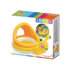 Дитячий надувний басейн Intex 57124 Равлик з навісом